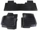 Super Duty 2023-2024 Black 3-Piece Tray Style Floor Liner for Carpet Flooring, for SuperCab or CrewCab w/Storage Box