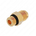Connector Assembly - 3/8 Flared Tube, 9/16-18 with Seal Ring