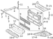 Floor Sidemember Radiator Support Panel Reinforcement - Right, Front