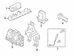 Junction Block Bracket (Fuses)