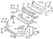 Bumper Cover Reinforcement Bracket - Front
