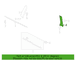 Door Applique Molding Window Frame - Right