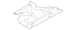 Air Deflector Floor Pan Heat Shield - Right 2.0L (Hybrid, Plug In Hybrid)