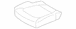 Seat Cover Cushion - Left, Front