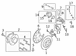 Disc Brake Caliper Attachment Kit - Right, Rear