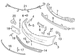 Bumper Impact Absorber Isolator - Front