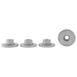 Castle Nut And Washer Bumper Face Bar <br>Bumper - M8, Rear