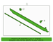 Rocker Panel Guard Molding - Left, Lower