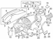 Instrument Panel Cover Air Conditioner Duct Dashboard