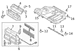 Radiator Support Baffle Spacer - 1.0L (AT)