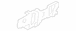 Exterior Door Handle Reinforcement - Right, Front