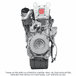 3/4 Engine for MBE 4000 12.8L EPA98 with MT60 Manual