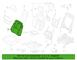 CAPTAIN Chair Cover Seat Back