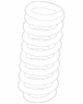 Coil Spring - Left, Right, Front