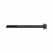 M10 x 130 mm Hex Head Bolt, Grade 10.9, Phosphate Coated