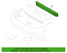 Bumper Impact Bar Reinforcement Rebar - Front