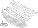 Panel Finish Grille Molding filler <br>Grille - Front, Outer (Plug In Hybrid, ST Line)