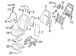 Seat Back Cushion Cover - Front, Driver