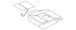 Seat Cushion Foam Heating Pad - Left, Front