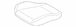 Seat Cover Cushion - Right, Front (Coupe)