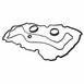 Engine Valve Cover Gasket Set Cylinder Head - Left 6.4L