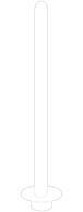Body Mount Cushion Bolt - M13 X 192MM