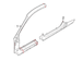 Uniside Door Frame - Left, Outer (Coupe)