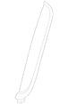 Door Applique Molding - Left