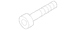 Hex Head Bolt And Washer Steering Knuckle - M12 X 57, Front