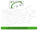Door Window Molding Decal - Right, Front
