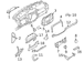 Instrument Panel Molding - Left (XL, XLT)