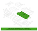 Seat Cover Cushion - Left, Rear (King Ranch)