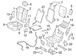 Shield Seat Track Cover - Right, Rear, Back