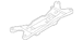 Transmission Crossmember Bracket - 2.3L (AT)