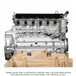3/4 Engine MBE904 4.3L EPA04 Without Constant Throttle with Flywheel Housing