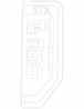 Fender Emblem Name Plate - Right, Front (XL)