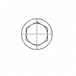 Hexagonal Head Screw for Bracket to AC Compressor