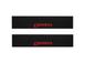 Tufskinz Red Lettering on Black Texture Door Sill Kit