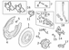 Disc Brake Caliper - Left, Front (GT Feature Car)