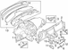 Instrument Panel Weatherstrip Seal - Upper