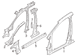 Body A-Pillar Reinforcement - Right, Inner