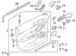 Door Interior Trim Panel - Right, Front, Lower (Police)