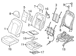 Seat Back Cushion Cover - Left, Front (XLT, XLT Sport Package)