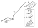 Automatic Transmission Shift Lever Knob Handle (AT)